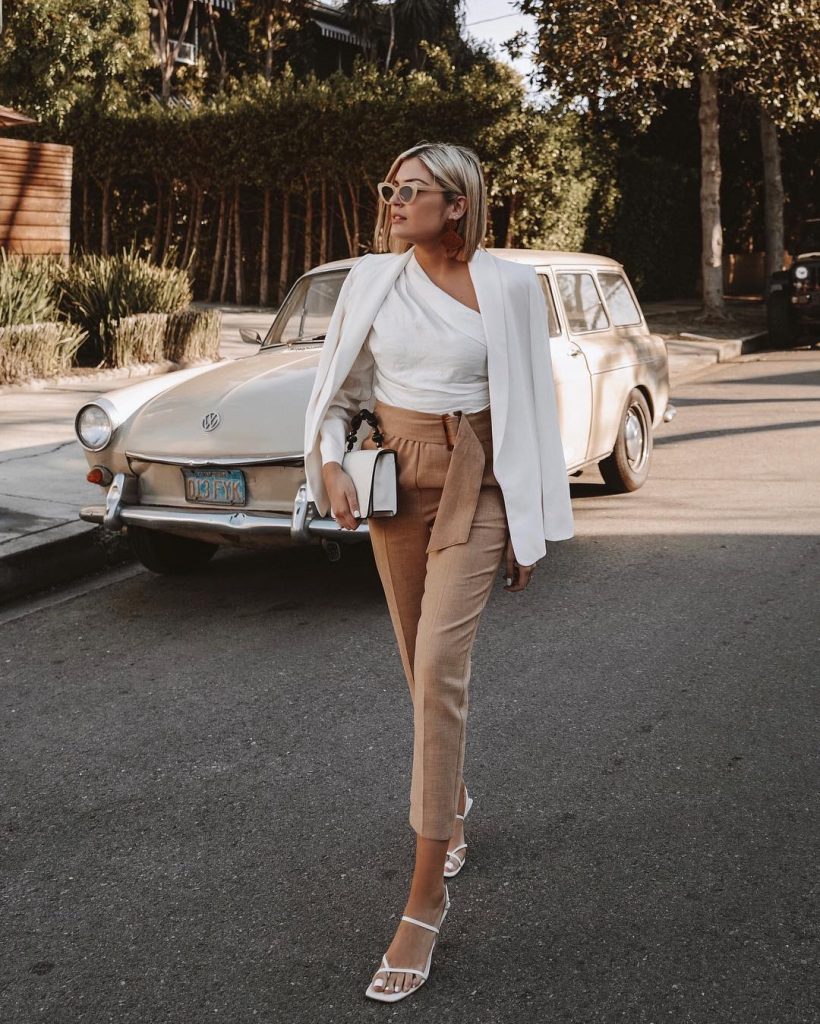 Beige pants: 15 amazing ideas to help you shine every day