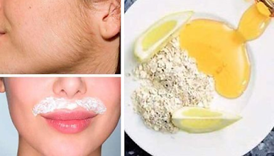 In just 15 minutes these Three Ingredients will Remove the Hairs on the face Forever